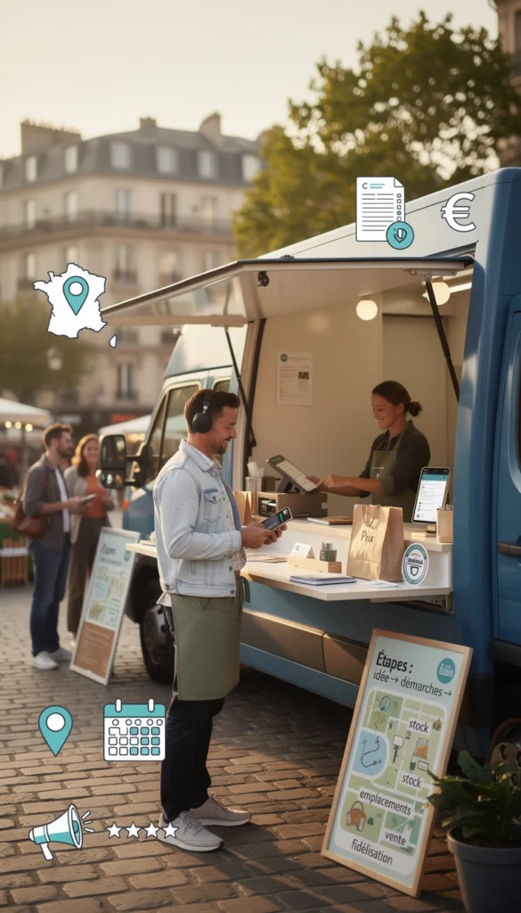 commerçant ambulant commerçant ambulant